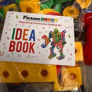 PicassoTiles STEM Engineering Construction Building Set Lot Drill Bolts